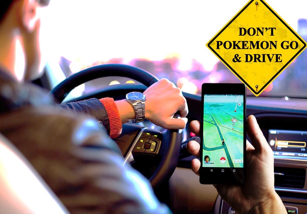 Be Safe - Don't Pokemon Go & Drive! - Tripp Law Firm