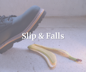banana peel slip and fall attorney and representative