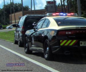 Florida State Troopers auto accident